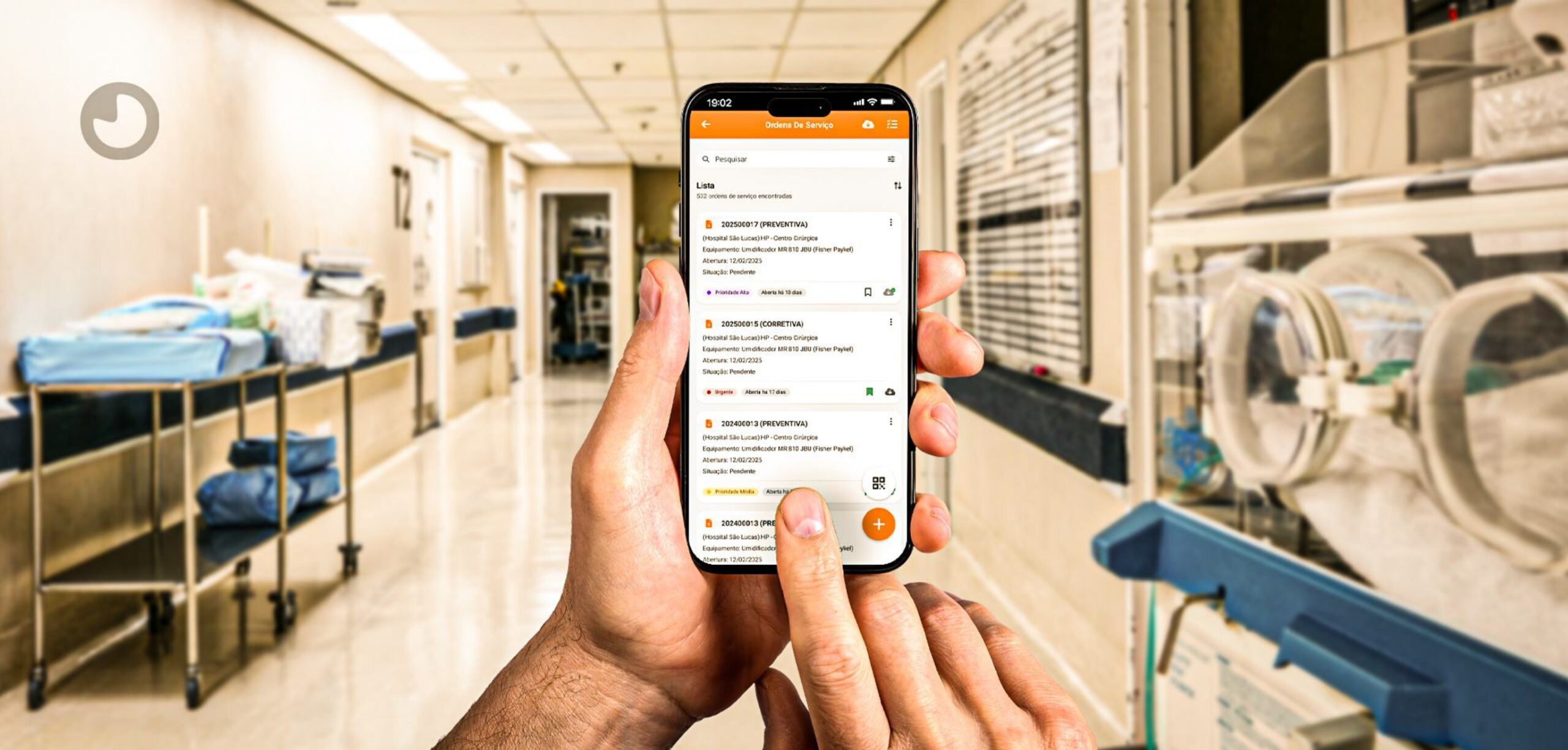 Effort: software de gestão integrada de manutenção e ativos hospitalares