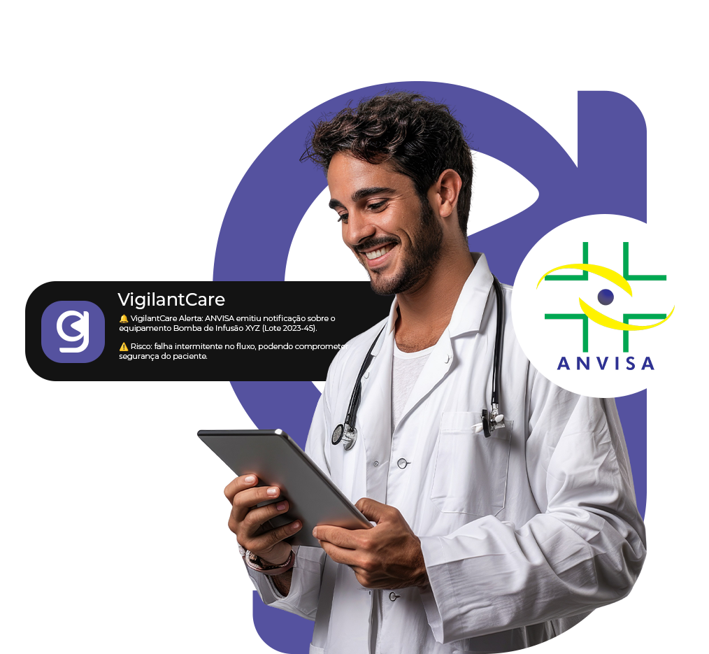 VigilantCare da Globalthings: tecnovigilância ANVISA e segurança do paciente em tempo real